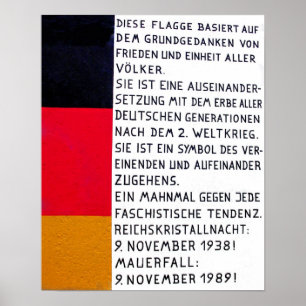 Póster Galería East Side, Muro de Berlín, Caída Comercial