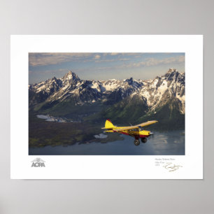 Póster Galería fornida del viaje de Tetons