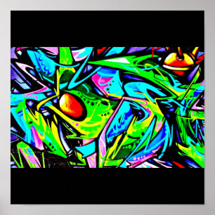 Póster Galería Poster-Abstracta/de la Diverso-Pintada 10