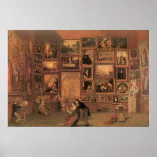 Póster Galería Samuel Morse del Louvre