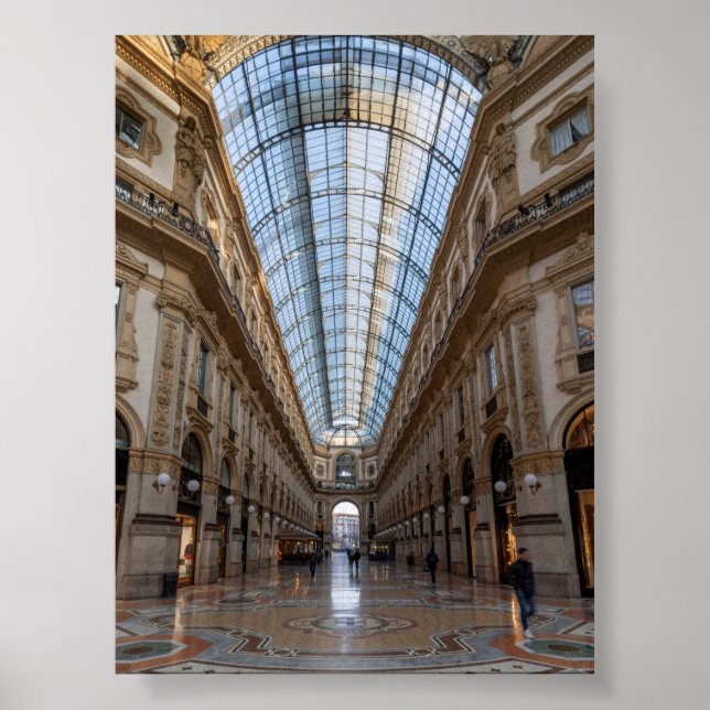 Póster Galería Vittorio Emanuele (Frente)