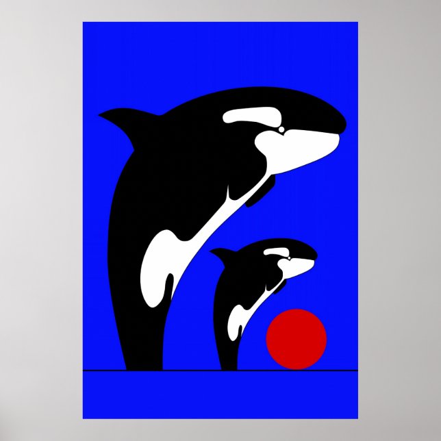 Póster Gales asesinos (Frente)