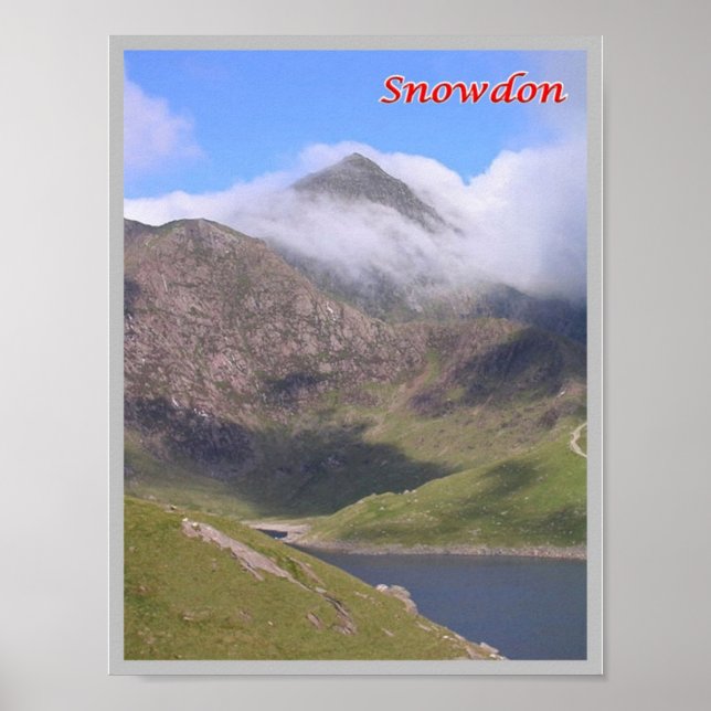 Póster Gales - Snowdon - (Frente)