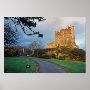 Póster Gales - Un castillo galés privado cerca de St.