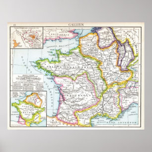 Póster Galia romana