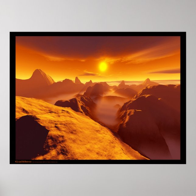 Póster Galileo (Frente)