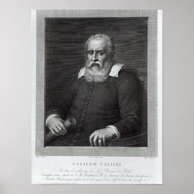 Póster Galileo Galilei (Frente)