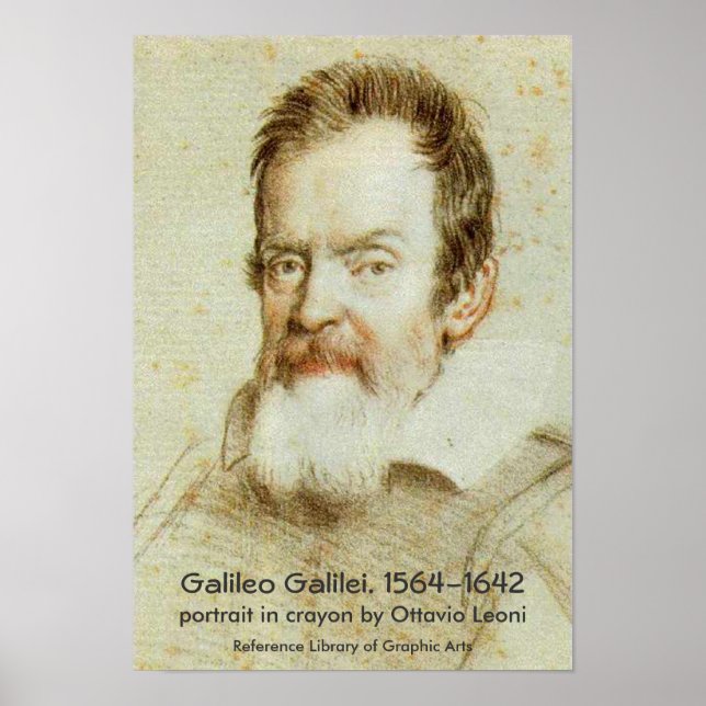 Póster Galileo Galilei (Frente)