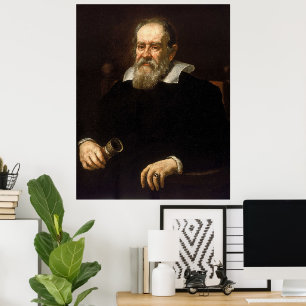 Póster Galileo Galilei: Padre de la Ciencia y la Astronom