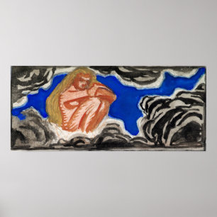 Póster Gallen-Kallela - Detalle de poesía, Gran Kalevala