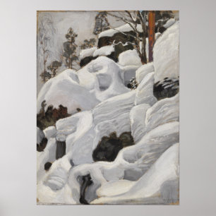 Póster Gallen-Kallela - El Lair Del Lynx