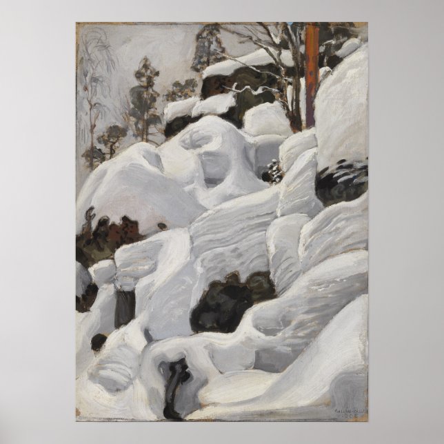 Póster Gallen-Kallela - El Lair Del Lynx (Frente)