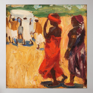 Póster Gallen-Kallela - Funeral