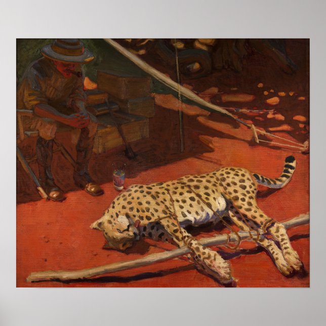 Póster Gallen-Kallela - Guepardo (Frente)