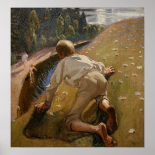 Póster Gallen-Kallela - Joven Fauno