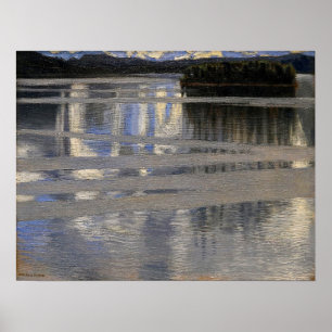 Póster Gallen-Kallela - Lago Keitele 1905