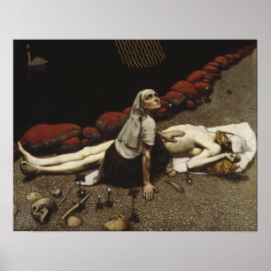 Póster Gallen-Kallela - Madre de Lemminkainen