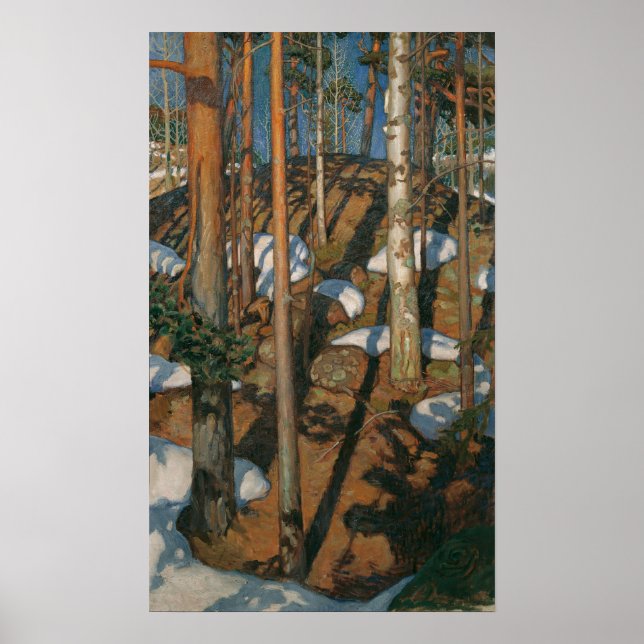 Póster Gallen-Kallela - Primavera (Frente)