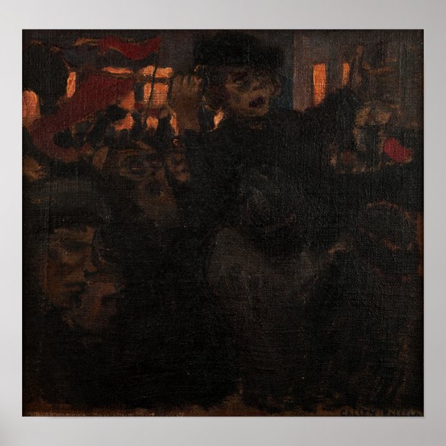 Póster Gallen-Kallela - Punalippu (Frente)