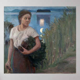 Póster Gallen-Kallela - Sauna