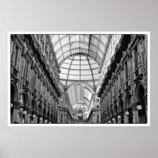 Póster Galleria Milano