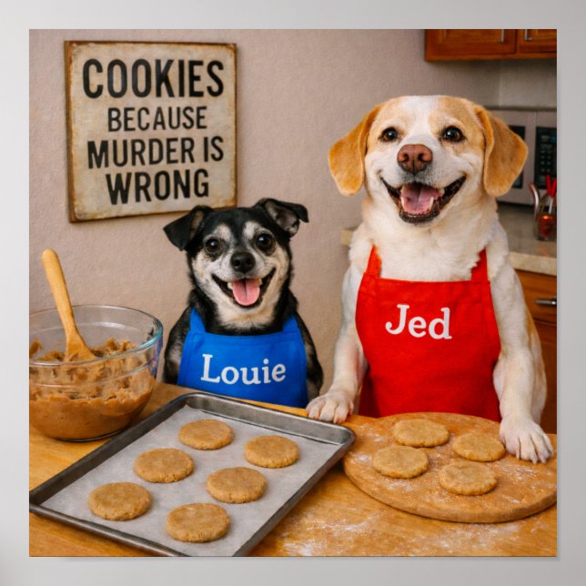 Póster "Galletas" (Frente)