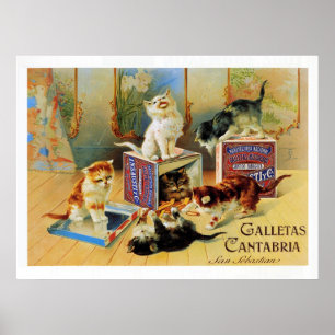 Póster Galletas Cantabria