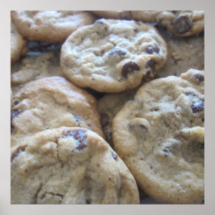 Póster Galletas de chocolate