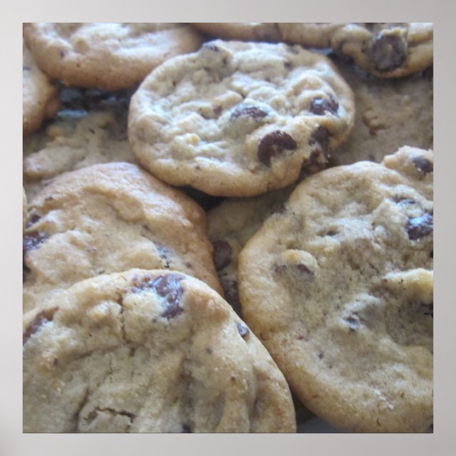 Póster Galletas de chocolate (Frente)