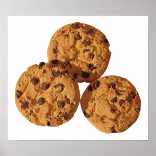 Póster Galletas de chocolate