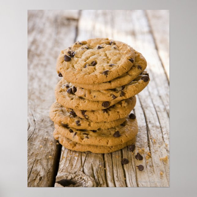 Póster Galletas de chocolate 2 (Frente)