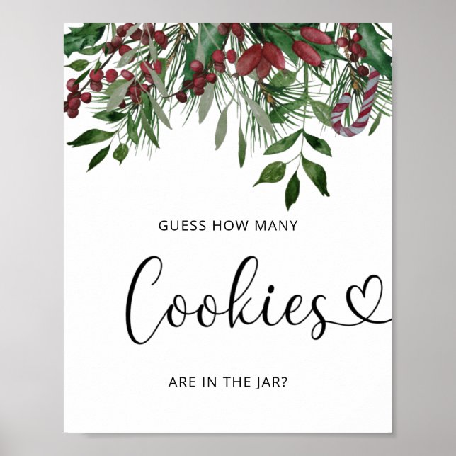 Póster Galletas Evergreen CUÁNTAS (Frente)