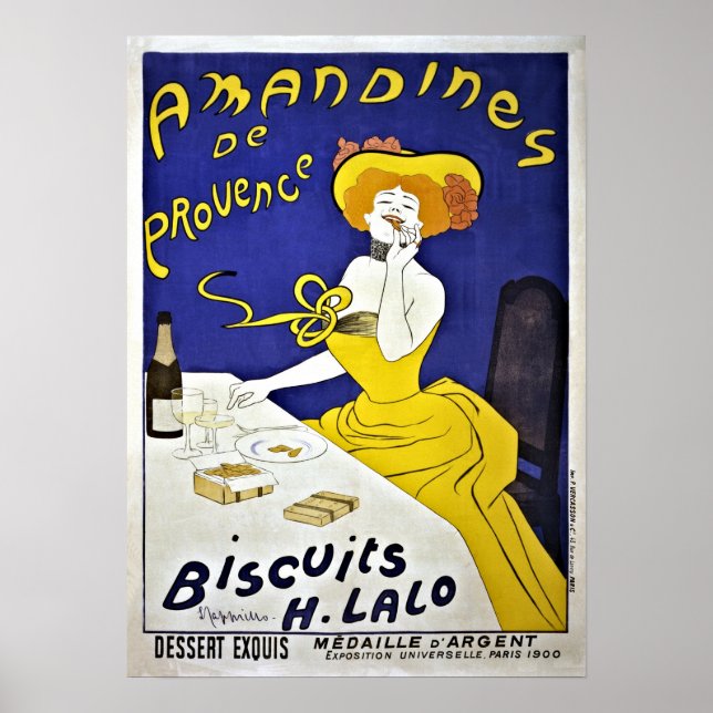 Póster Galletitas de Leonetto Cappiello (Frente)