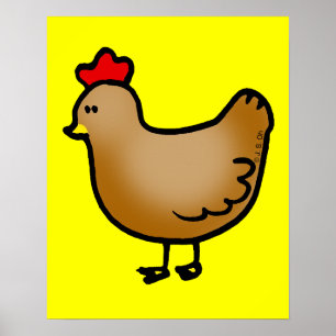 Póster Gallinita