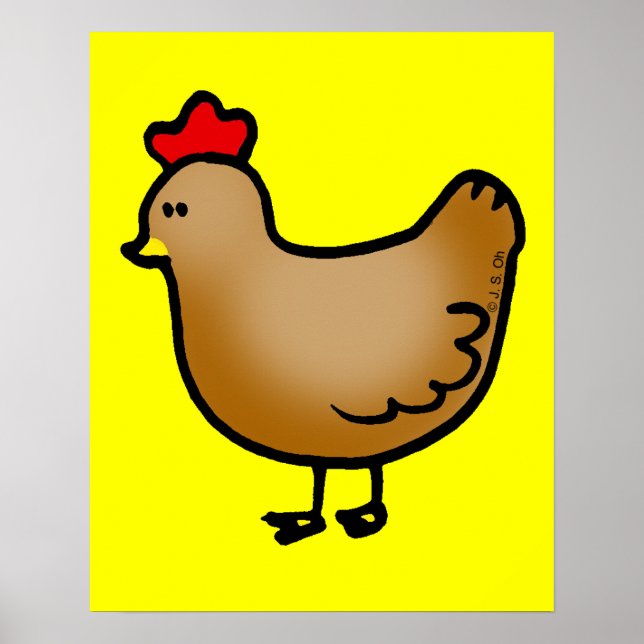 Póster Gallinita (Frente)