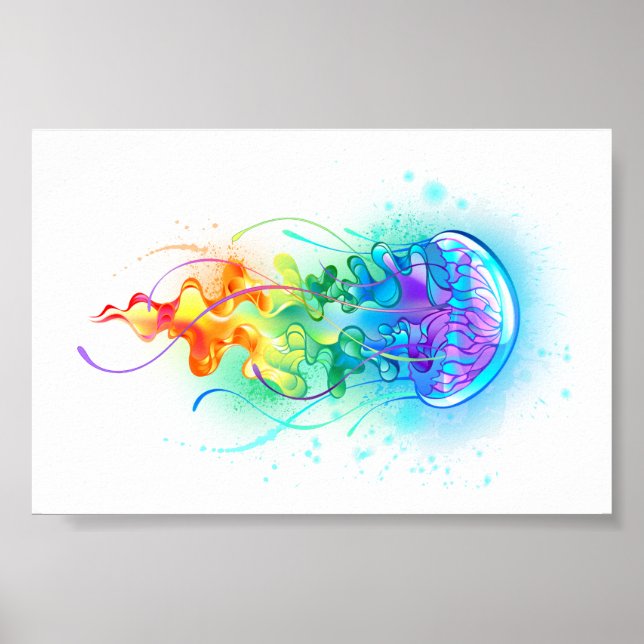Póster Gallito arcoiris (Frente)
