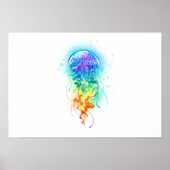 Póster Gallito arcoiris (Frente)