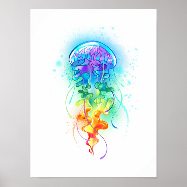 Póster Gallito arcoiris (Frente)
