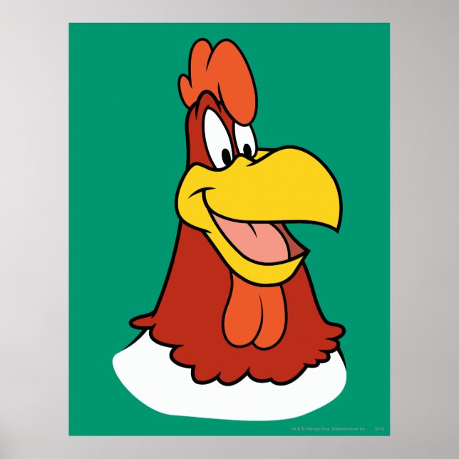 Póster Gallito Claudio Primer Plano (Frente)