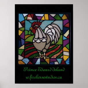 Póster Gallo de P.E.I