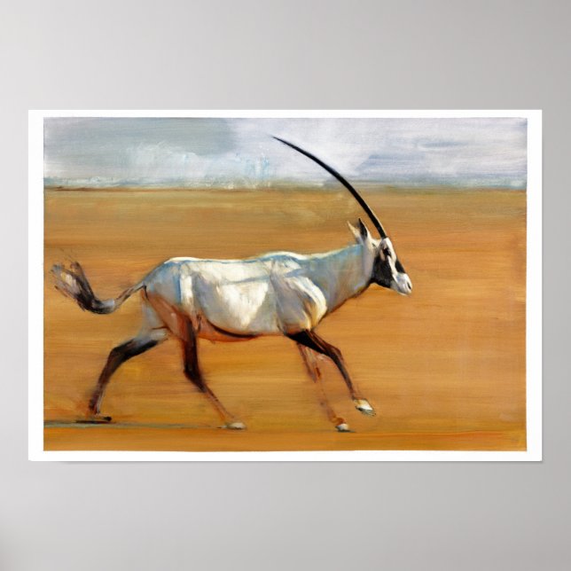 Póster Galloping Oryx 2010 (Frente)