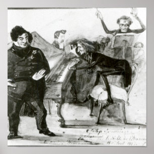 Póster Galop Chromatique