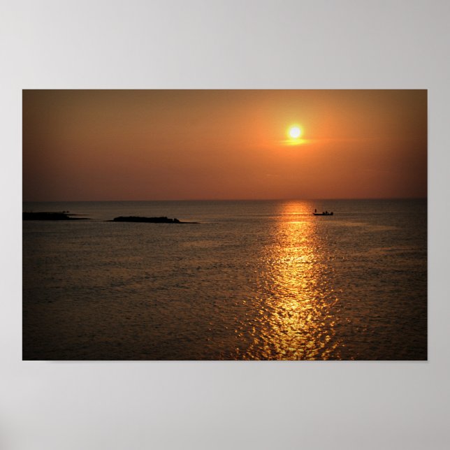 Póster Galveston Bay Texas (Frente)