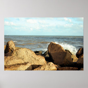 Póster Galveston Seawall