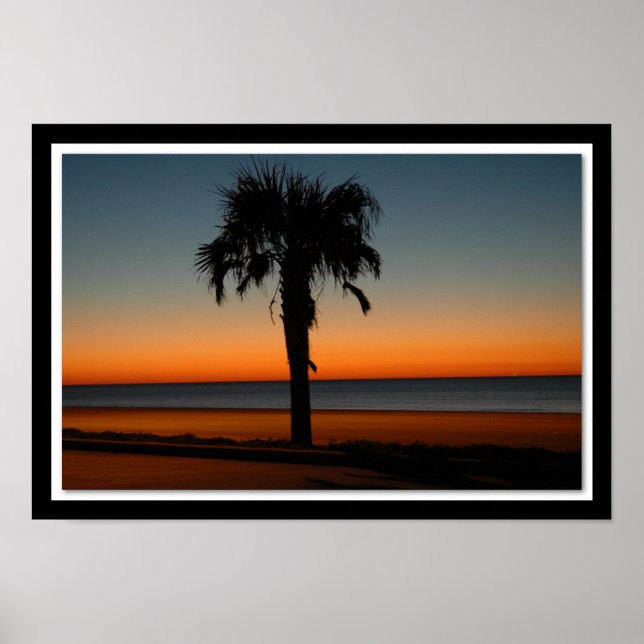Póster Galveston Sunrise en la calle 89 (Frente)