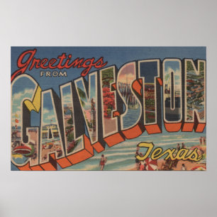 Póster Galveston, Tejas - escenas grandes 2 de la letra