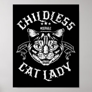 Póster Gama De Gatos Por La Votación Feminista De Kamala