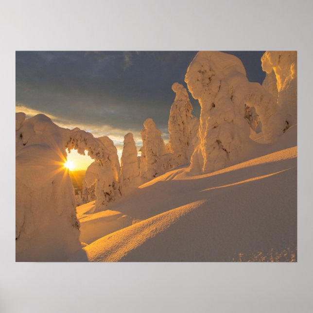 Póster Gama de Whitefish | Whitefish, Montana (Frente)