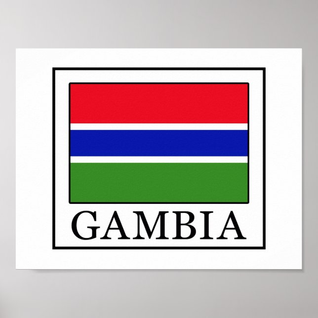Póster Gambia (Frente)