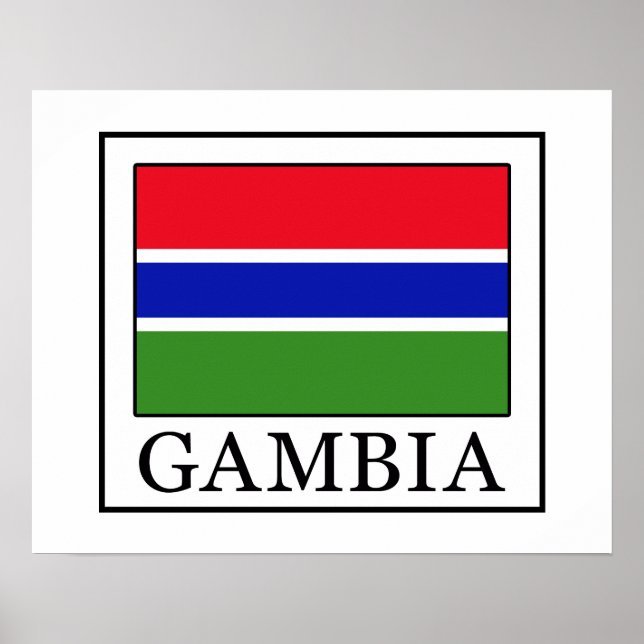 Póster Gambia (Frente)
